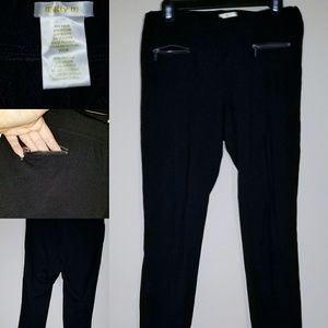 MATTY M. SIze M Charcoal Ponte Pant Legging
